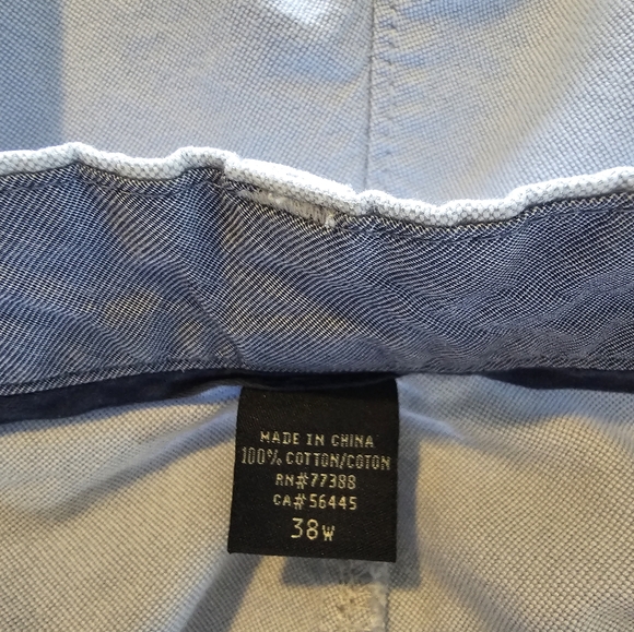 J. Crew men's light blue causal club shorts size 38w - Picture 10 of 14